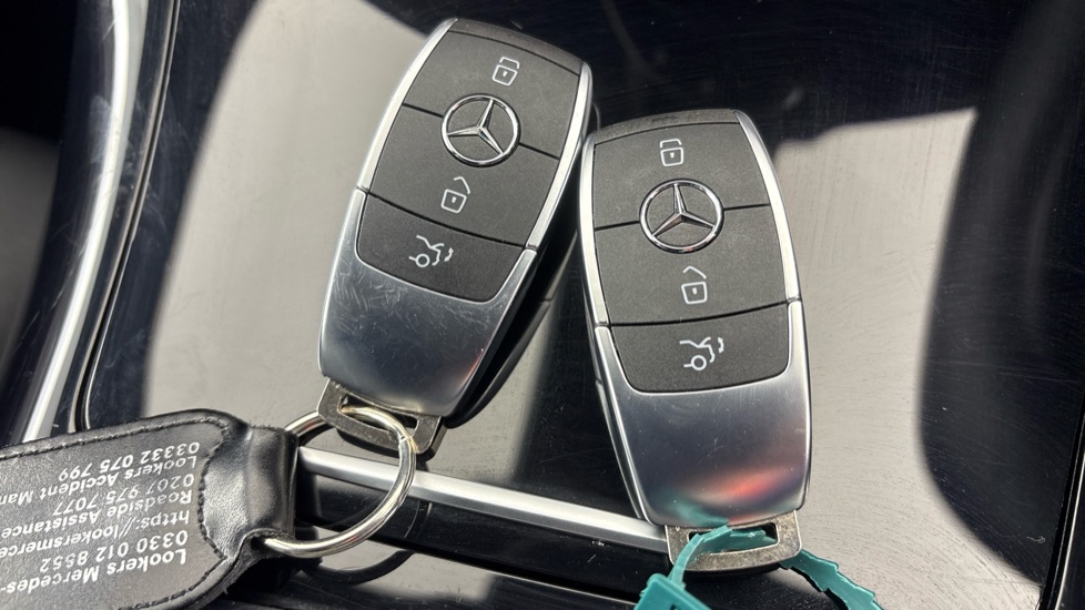 MERCEDES EQC two keys