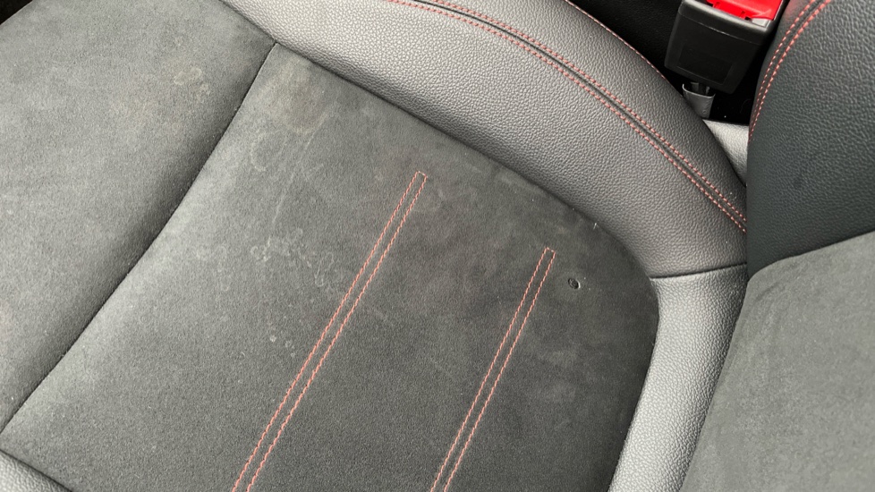 MERCEDES EQA Worn and stained