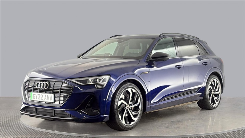 AUDI E-TRON 230kW 50 Quattro 71kWh Black Ed 5dr Auto [C+S]