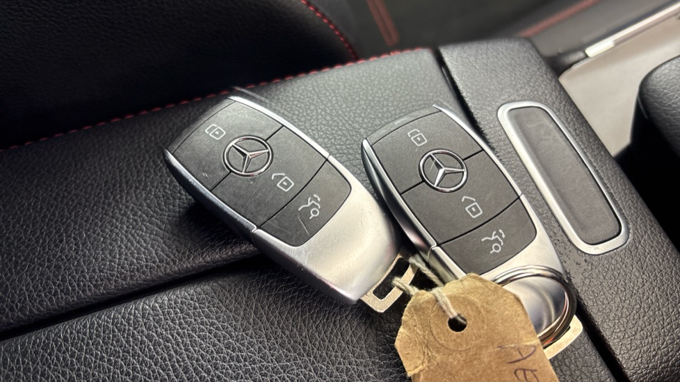 MERCEDES EQB two keys