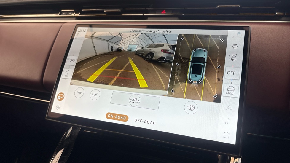 LAND ROVER RANGE ROVER SPORT Reverse camera