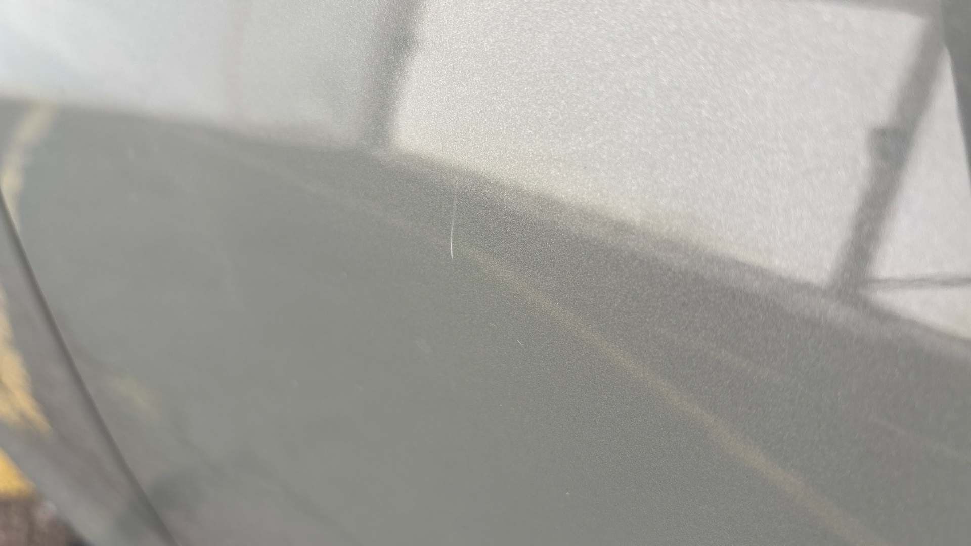 Scratches and dent