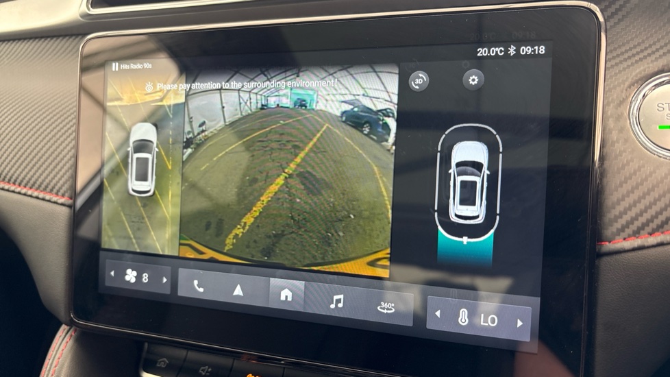 MG ZS Reverse camera