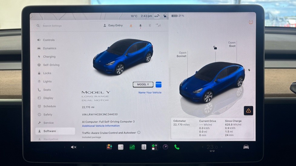 TESLA MODEL Y HATCHBACK Long Range AWD 5dr Auto