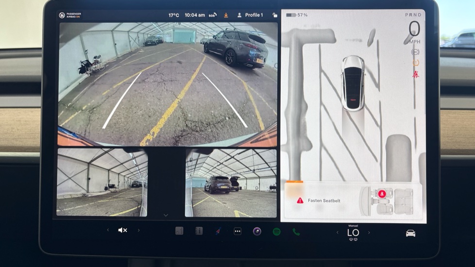 TESLA MODEL Y Reverse camera