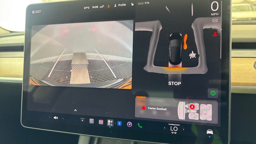 TESLA MODEL 3 reverse camera