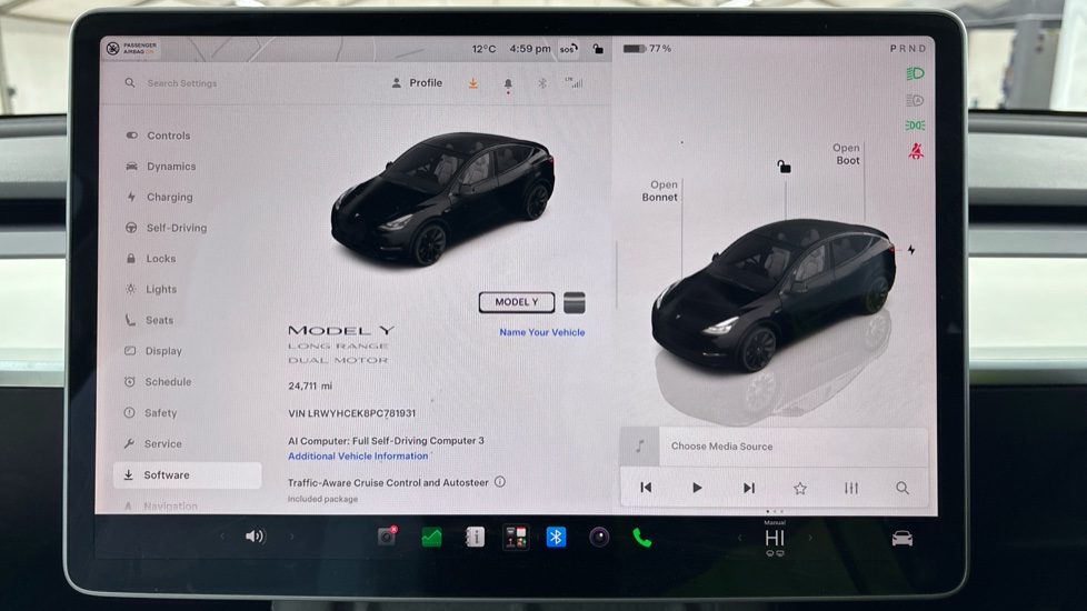 TESLA MODEL Y HATCHBACK Long Range AWD 5dr Auto