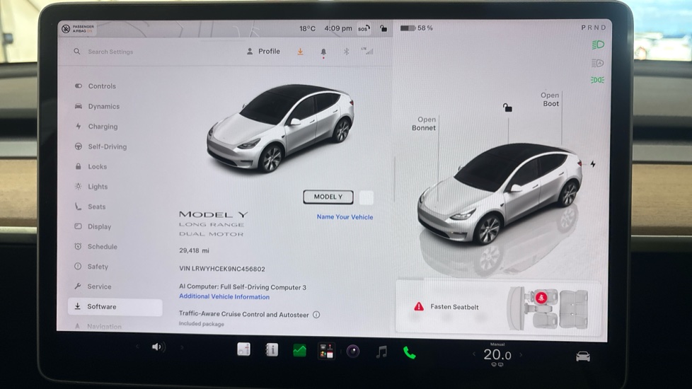 TESLA MODEL Y HATCHBACK Long Range AWD 5dr Auto
