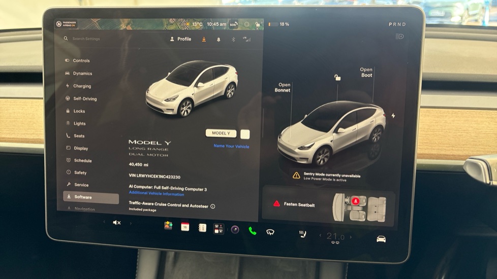 TESLA MODEL Y HATCHBACK Long Range AWD 5dr Auto