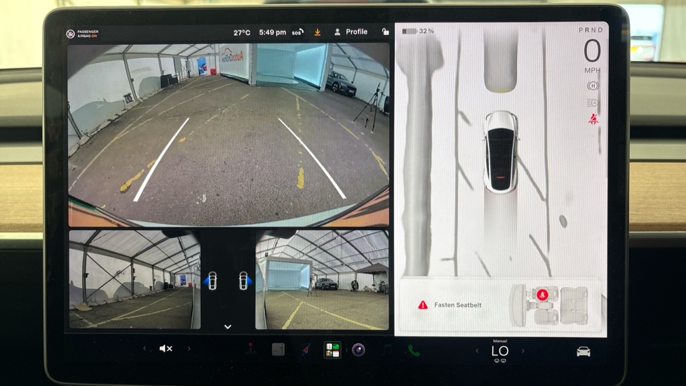 TESLA MODEL Y Reverse camera