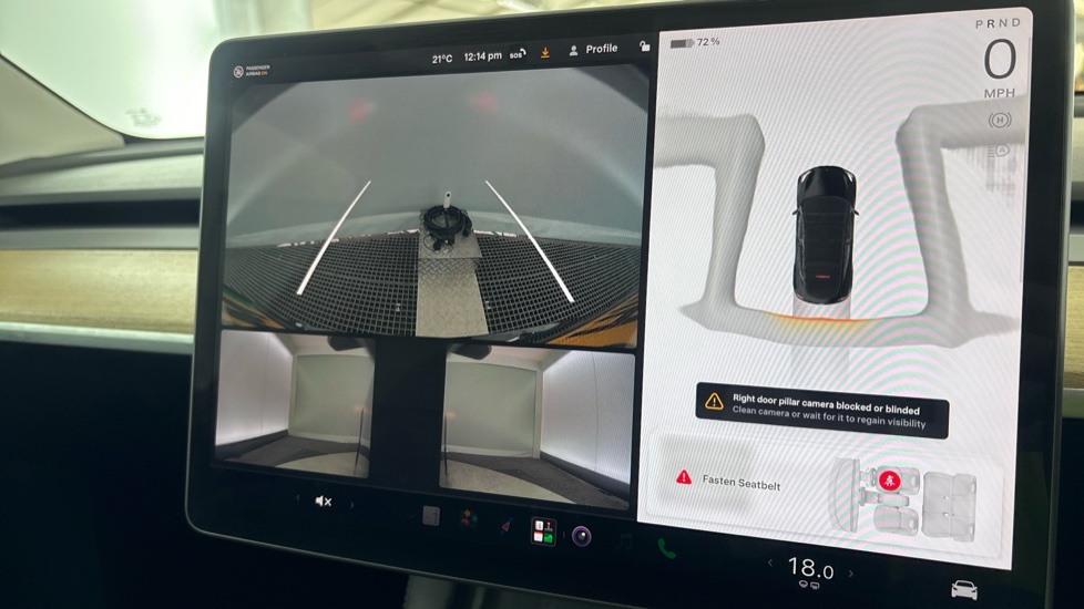 TESLA MODEL Y Reverse camera