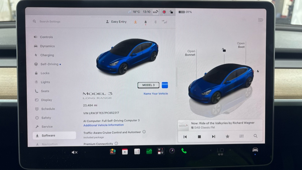 TESLA MODEL 3 SALOON Long Range RWD 4dr Auto