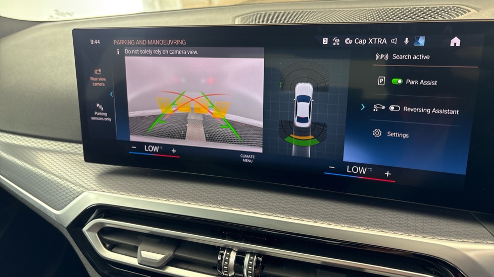 BMW 3 SERIES reverse camera