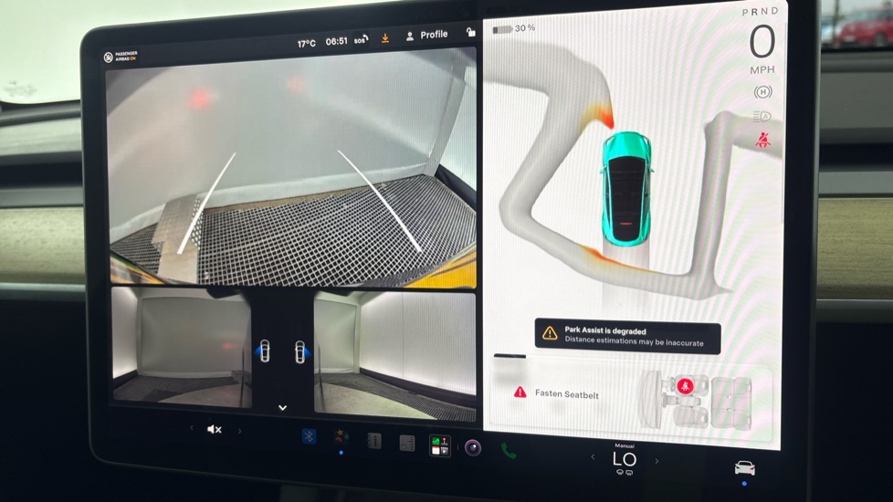 TESLA MODEL Y reverse camera
