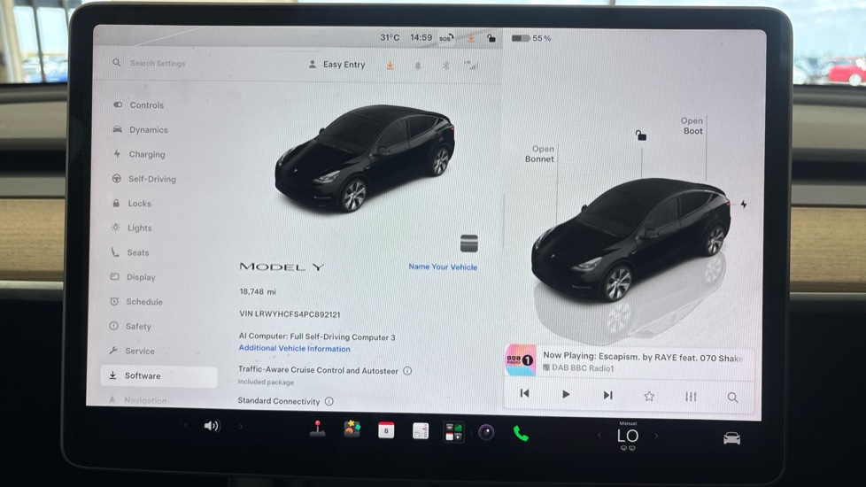 TESLA MODEL Y HATCHBACK RWD 5dr Auto