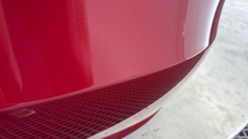 TESLA MODEL 3 chips and dent