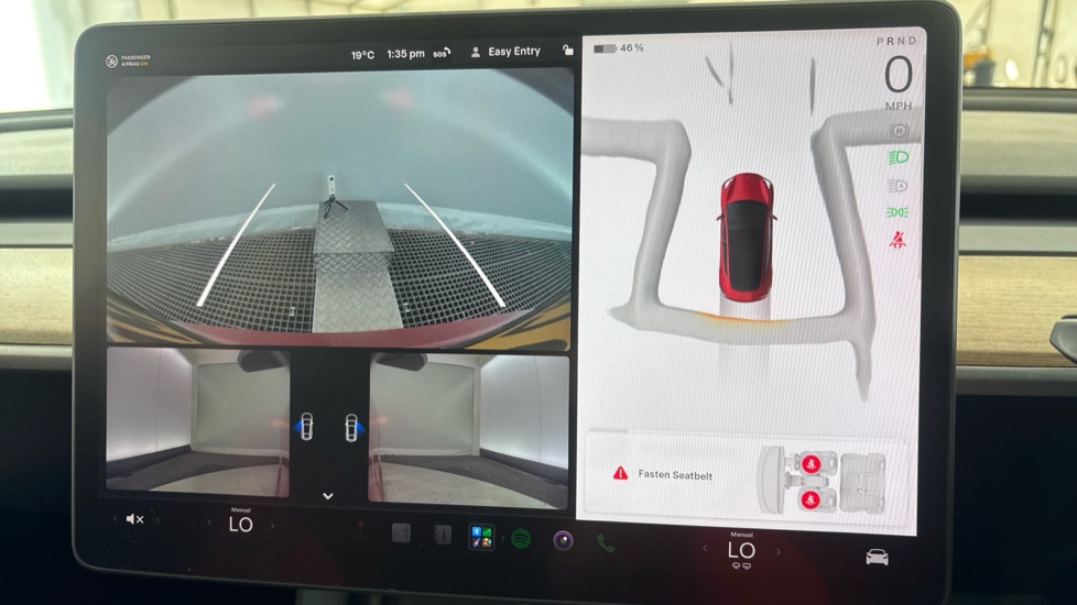 TESLA MODEL 3 reverse camera