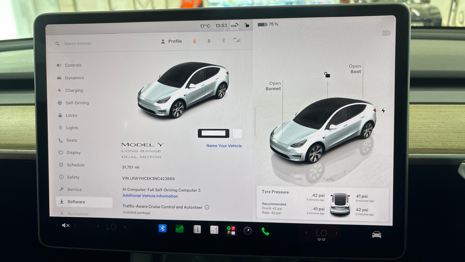 TESLA MODEL Y MODEL Y HATCHBACK Long Range AWD 5dr Auto