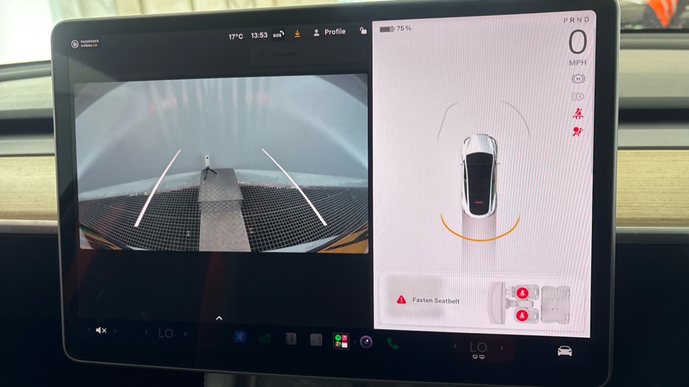 TESLA MODEL Y reverse camera