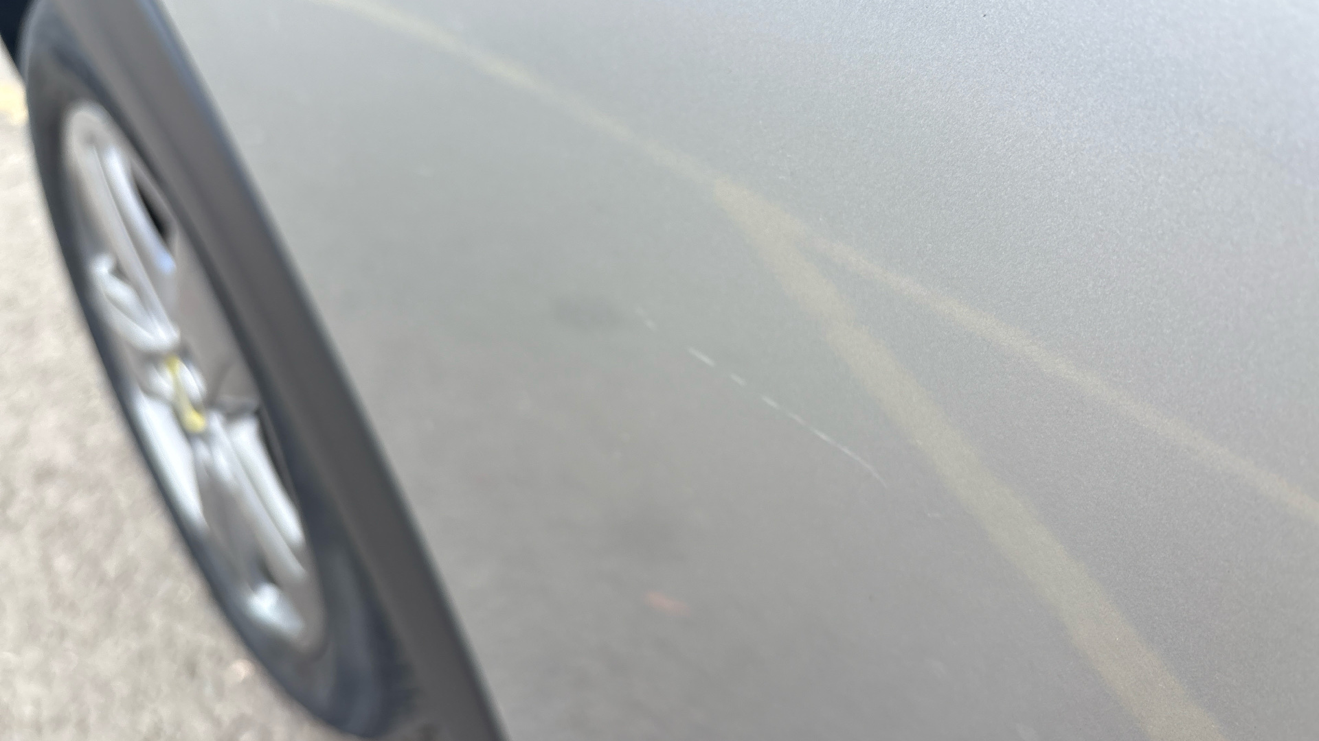 scratches and dents