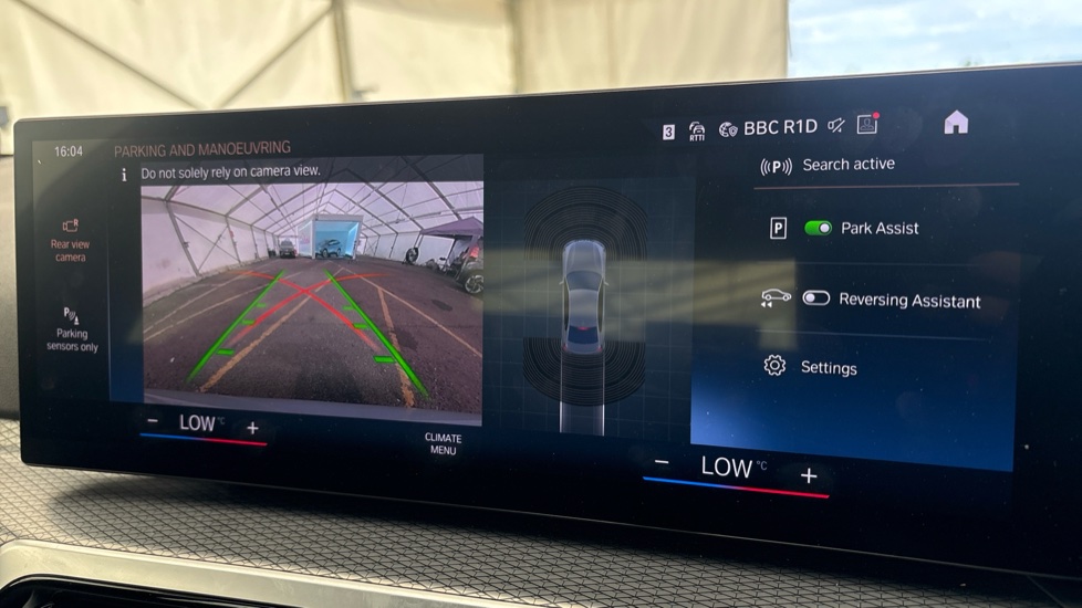 BMW 3 SERIES Reverse camera