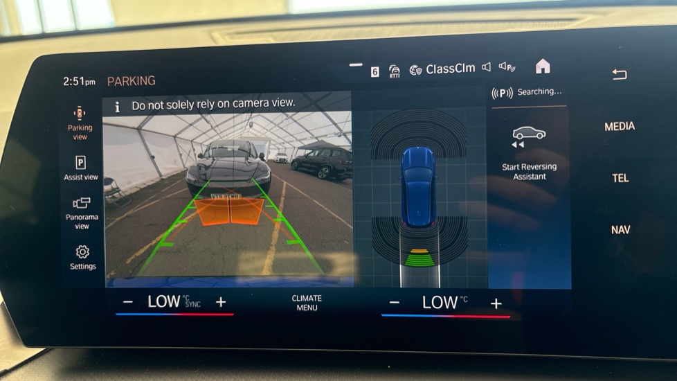 BMW iX1 Reverse camera