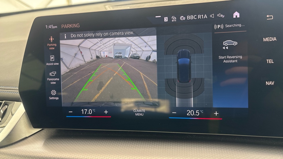 BMW iX1 reverse camera