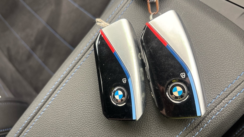 BMW iX1 two keys