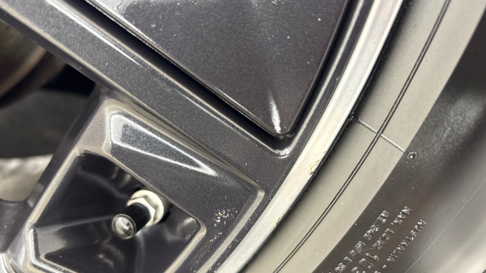 BMW iX scuff