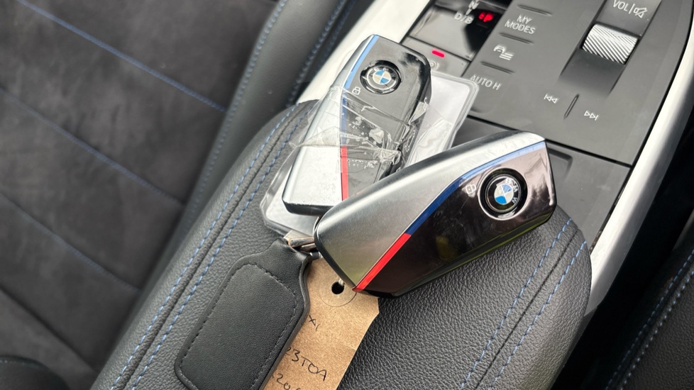 BMW iX1 two keys