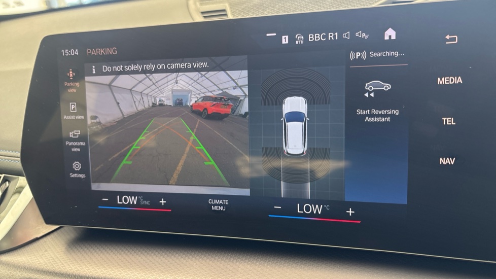 BMW iX1 Reverse camera