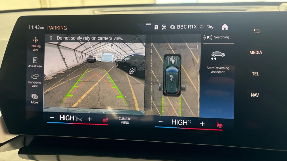 BMW iX1 Reverse camera