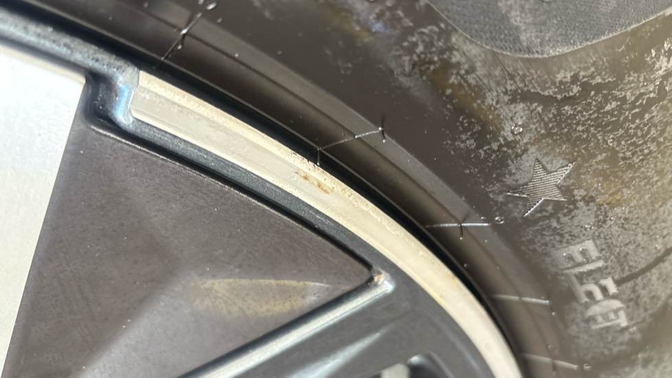 BMW iX scuff