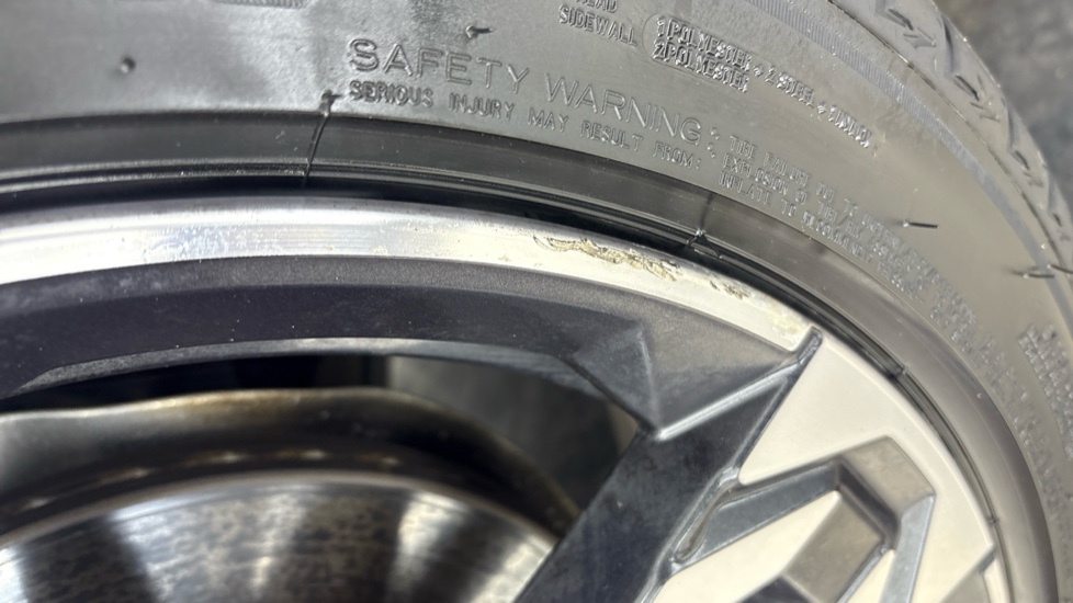 BMW iX1 scuff