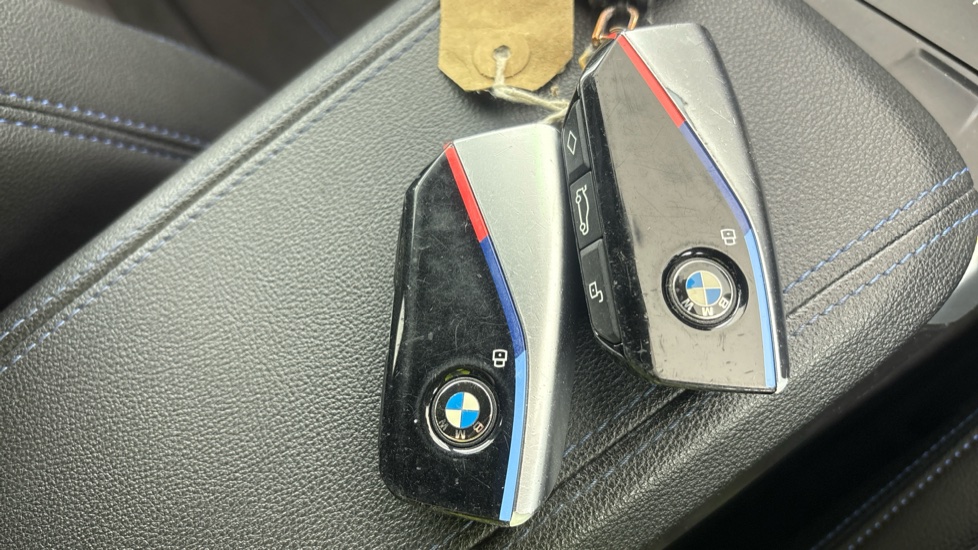 BMW iX1 two keys