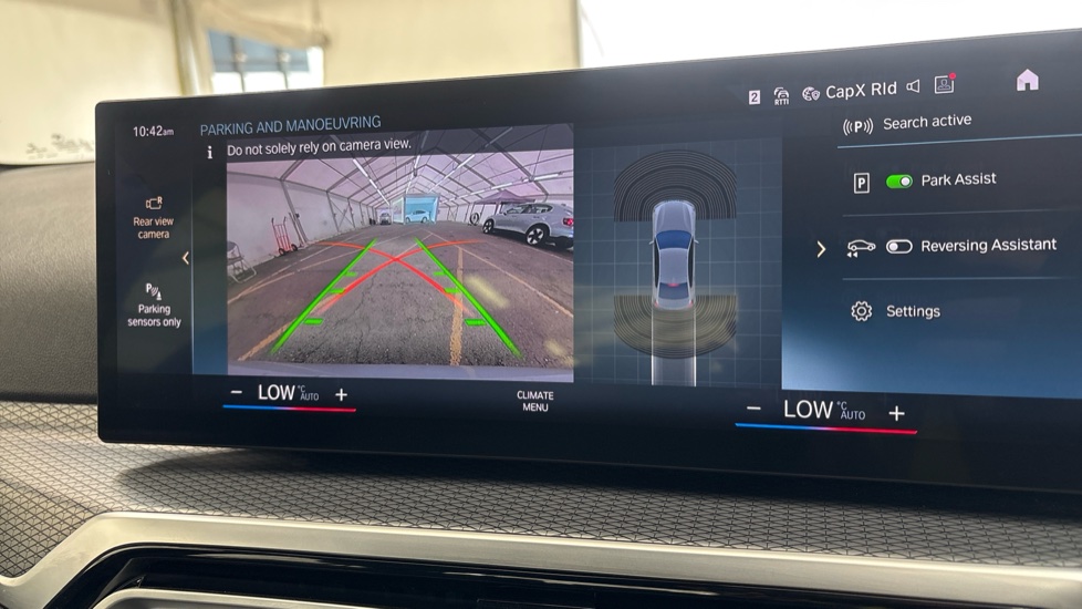 BMW 3 SERIES reverse camera