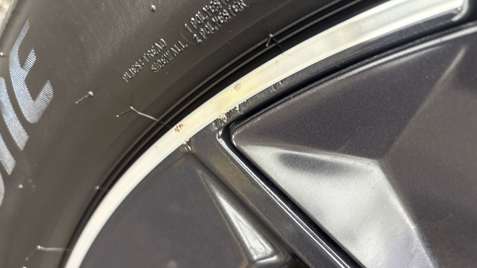 BMW iX scuffs