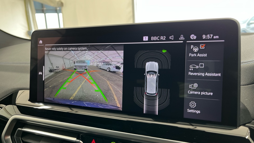 BMW iX3 Reverse camera