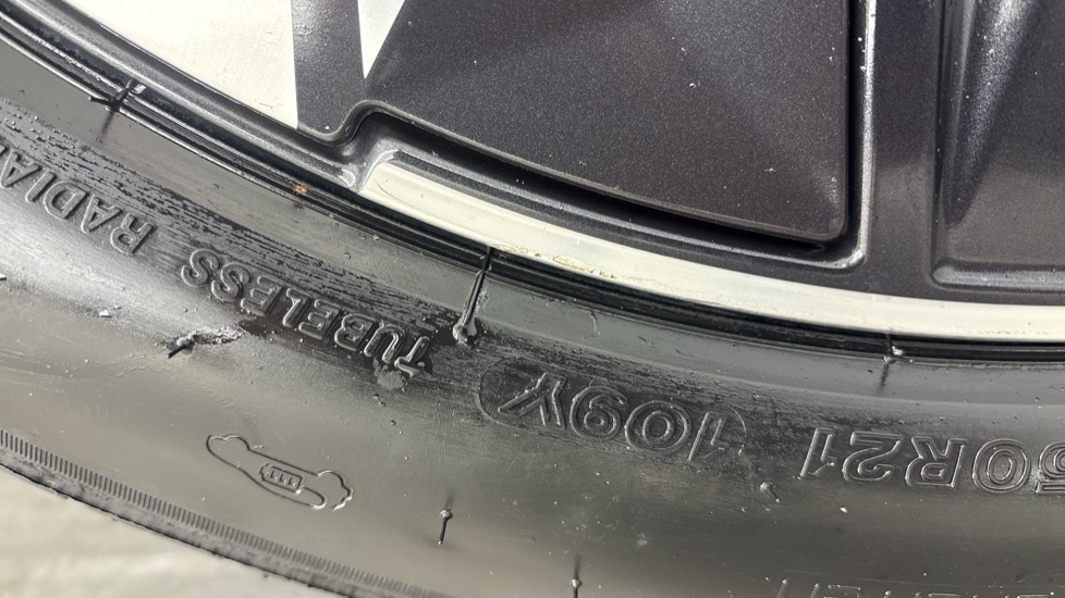 BMW iX scuffed