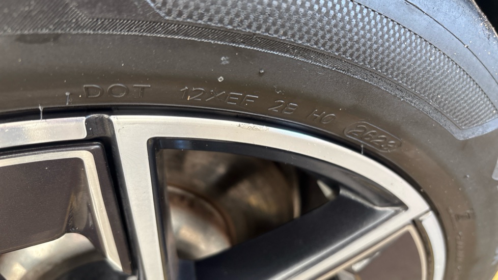 BMW I4 scuff