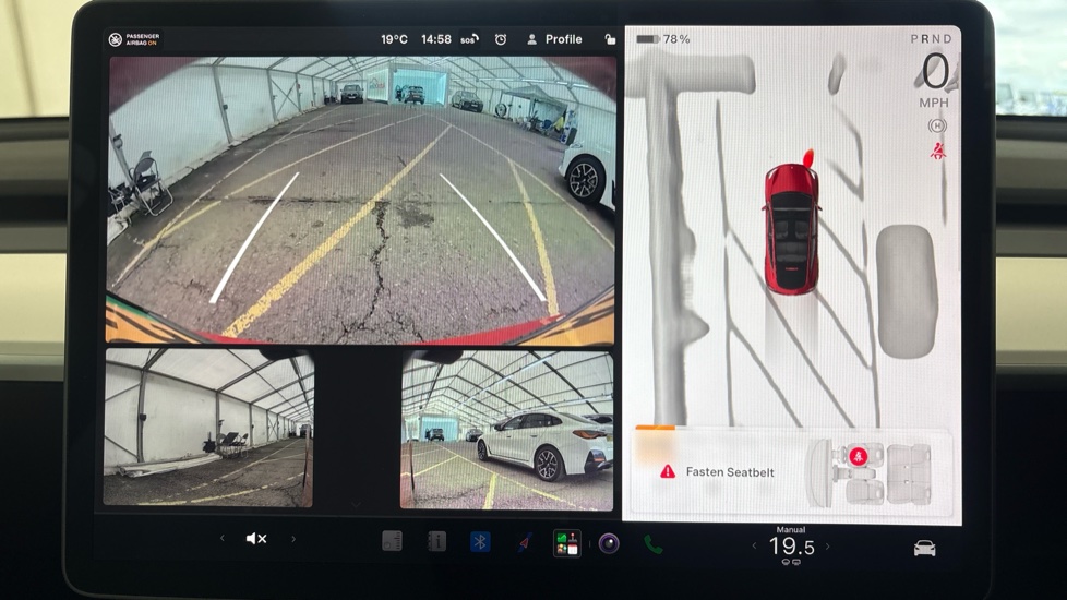 TESLA MODEL Y Reverse camera
