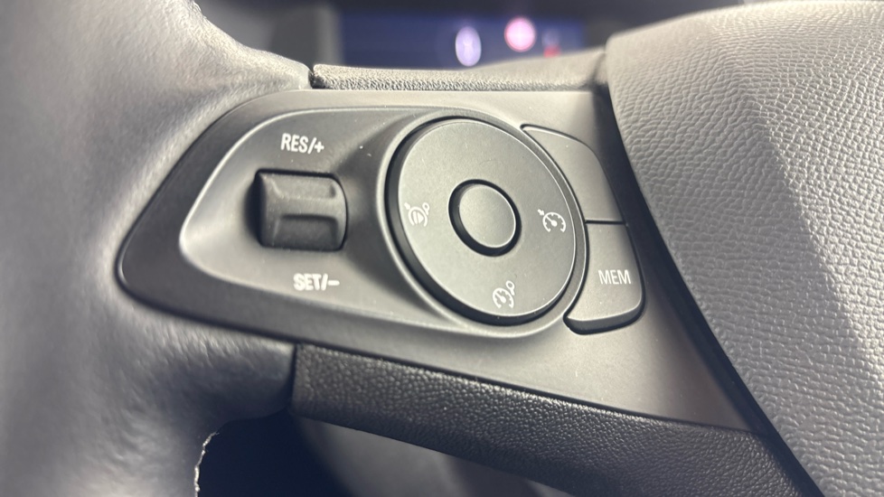 VAUXHALL CORSA cruise control