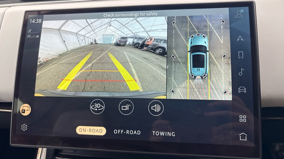 LAND ROVER RANGE ROVER SPORT reverse camera