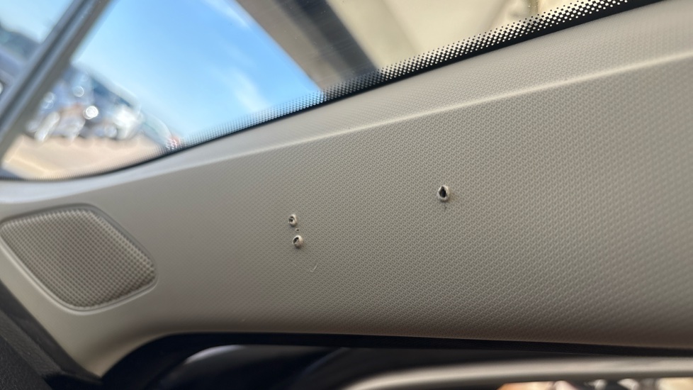 MG MG5 interior A post trim holes