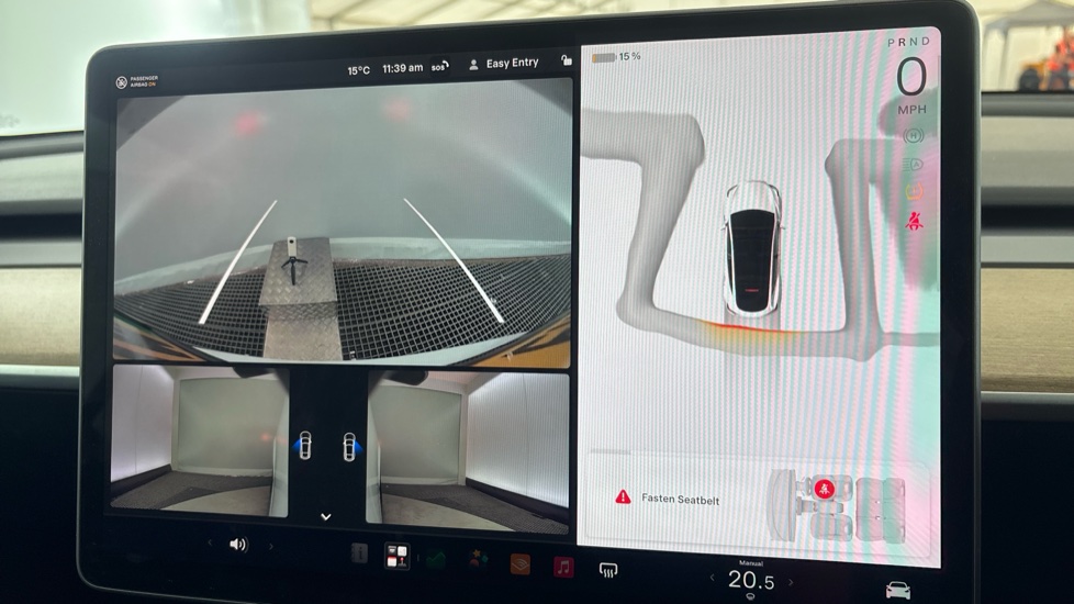TESLA MODEL Y reverse camera