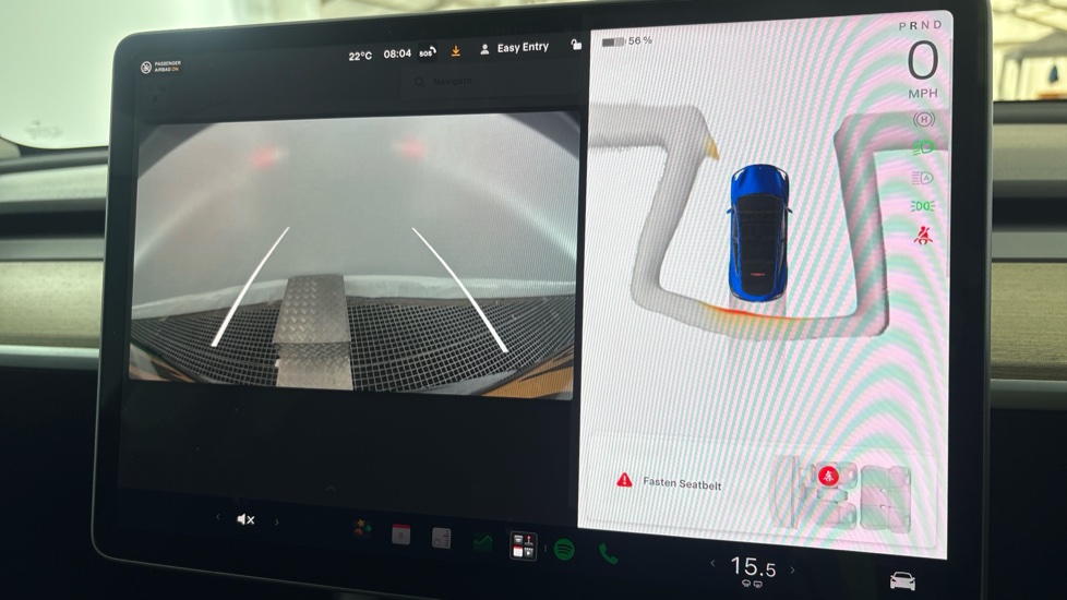TESLA MODEL Y reverse camera
