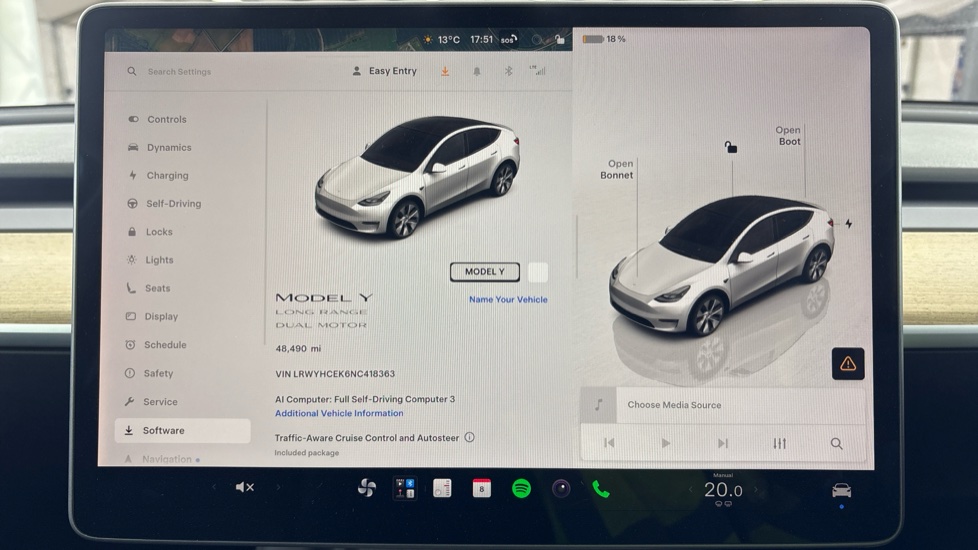 TESLA MODEL Y HATCHBACK Long Range AWD 5dr Auto