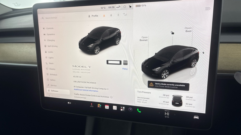 TESLA MODEL Y HATCHBACK Long Range AWD 5dr Auto