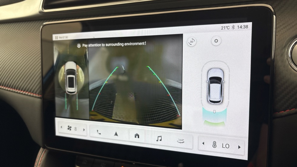 MG ZS Reverse camera
