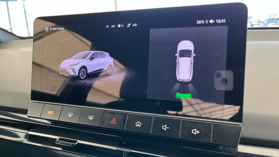 MG MG4 Rear parking sensors